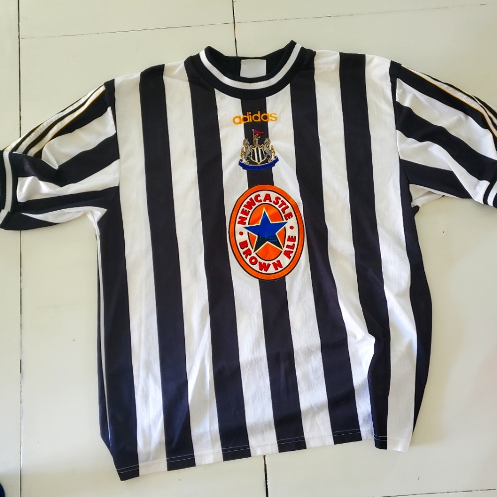 Vintage adidas new castle soccer jersey